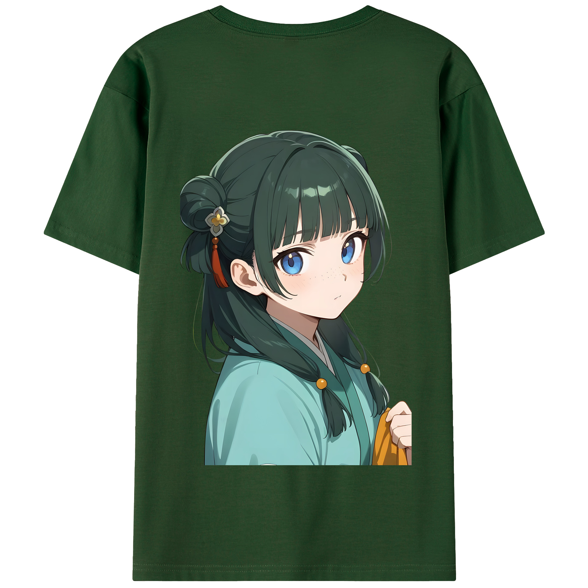 （画像用） 薬屋のひとりごと The Apothecary Diaries 綿100％半袖Tシャツ（背面プリント）